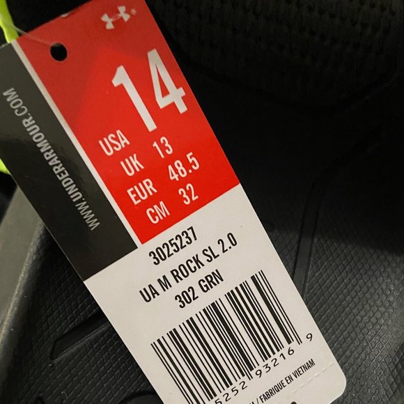 Under Armour Men's Project Rock Michelin Fat Tire Size Slides 3025237-302 NEW - Picture 10 of 12